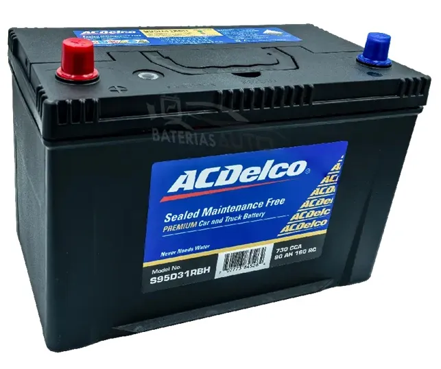 [21-0458] 90AH 95D31R BATERIA ACDELCO + -