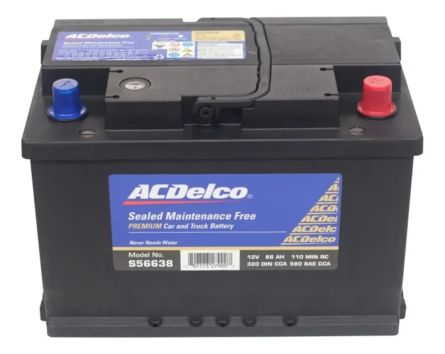 [21-0519] 66AH S56640 BATERIA ACDELCO 580CCA IZQ