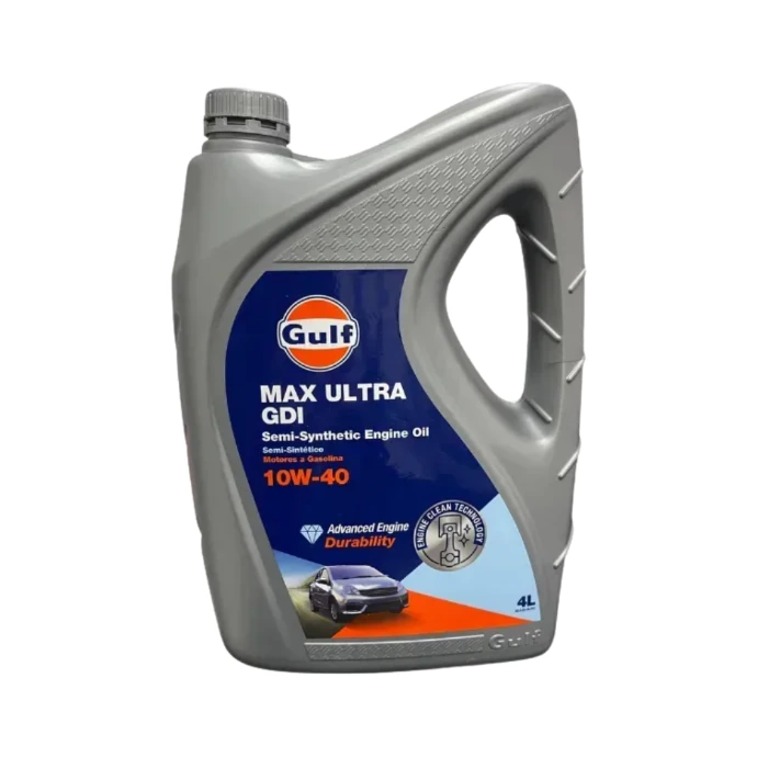 [80-4550] 10W40 GULF MAX ULTRA GDI 4LT C/F