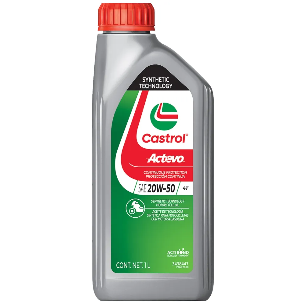 20W50 CASTROL ACTEVO 4T 1LT